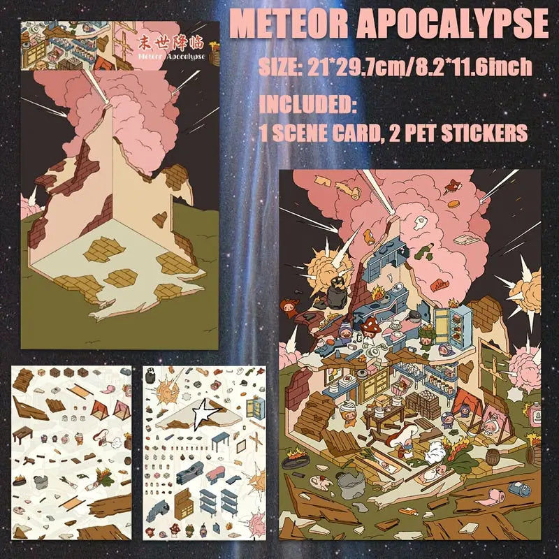 DIY Cinderella Night at the Museum Apocalypse Strikes The Haunted House Room 444