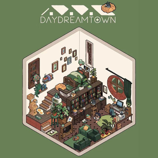 Create Tree House Dream Room Sticker Scene DIY 3D Miniature Scene