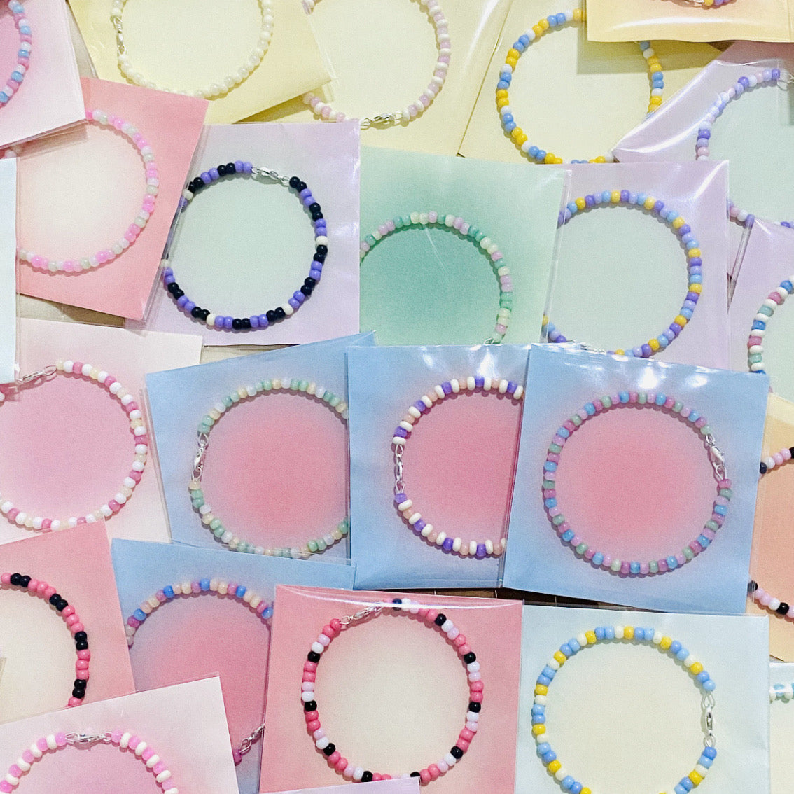 Handmade Rice Beaded Bracelet