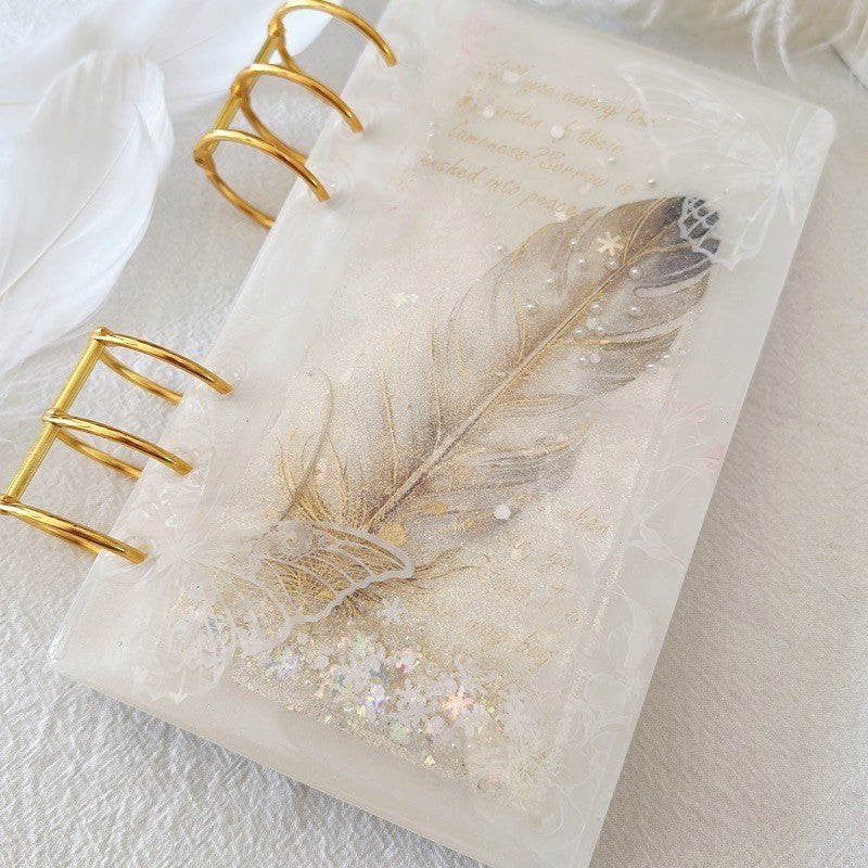 Resin Art Journal Handmade A6 Notebook