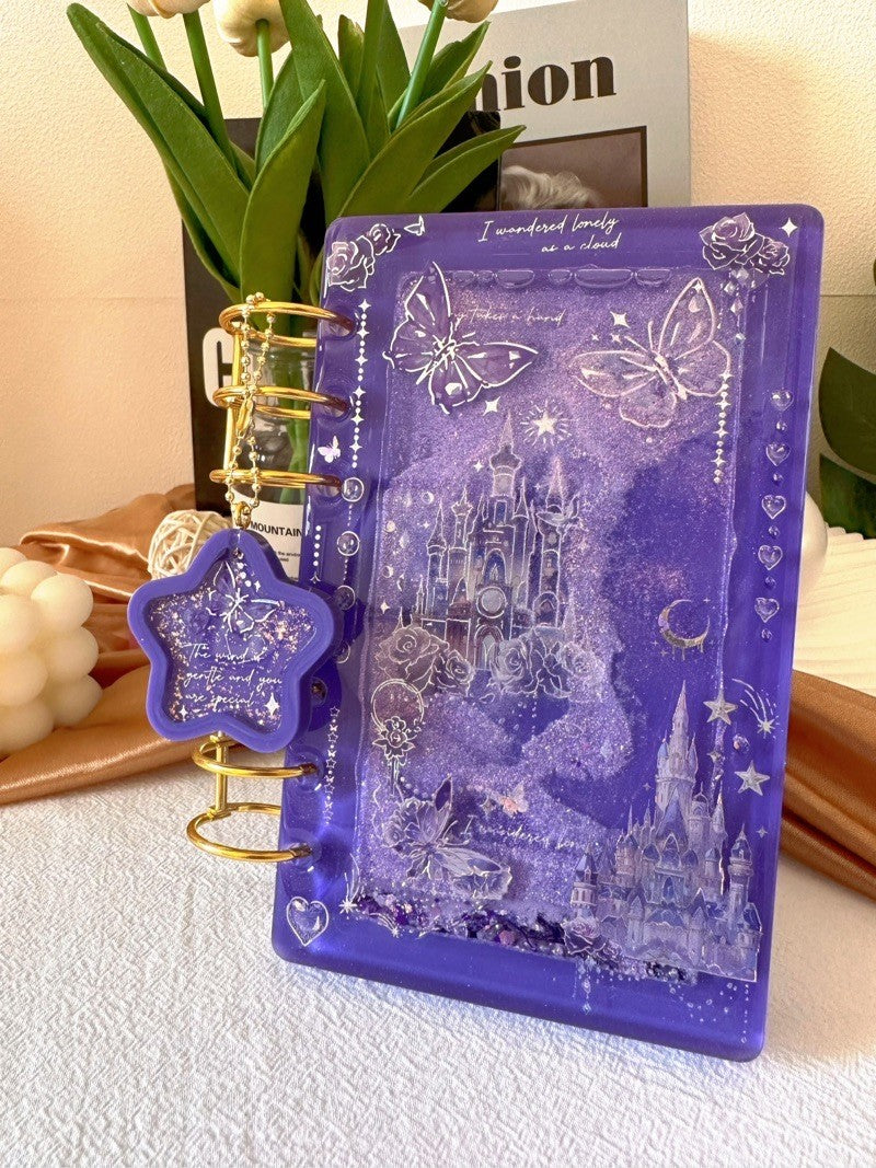Resin Art Journal Handmade A6 Notebook