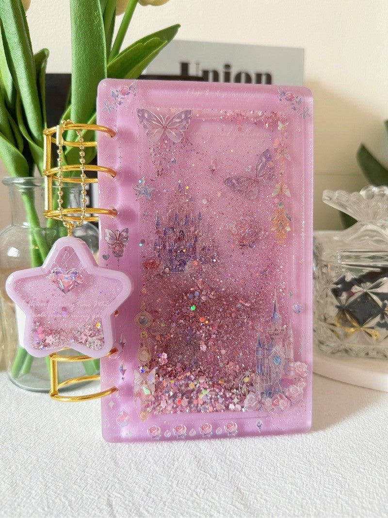 Resin Art Journal Handmade A6 Notebook
