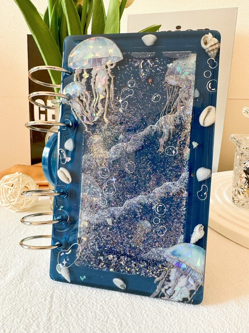 Resin Art Journal Handmade A6 Notebook
