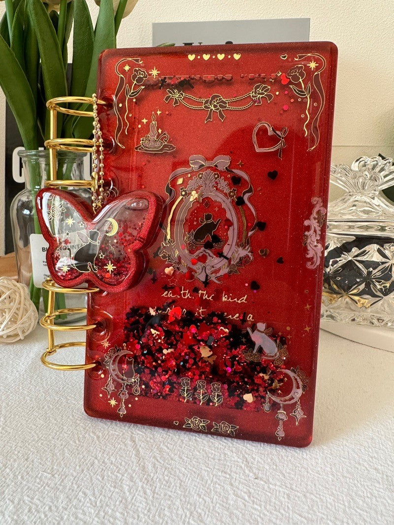 Resin Art Journal Handmade A6 Notebook