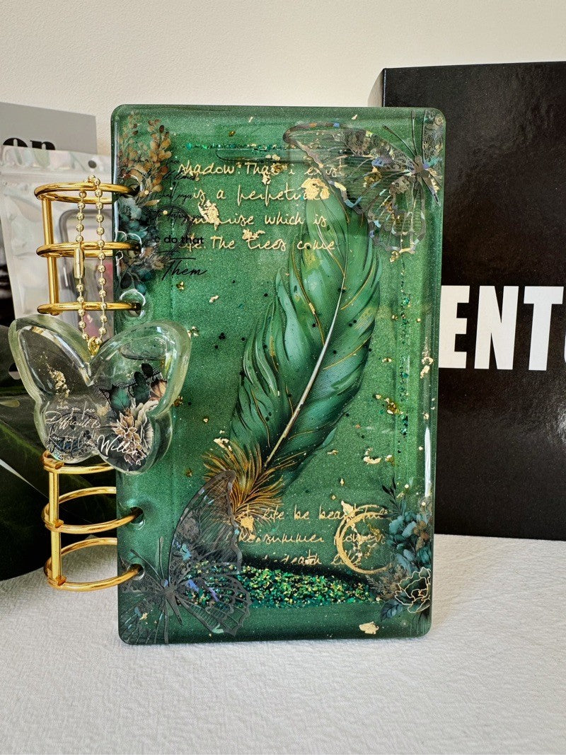 Resin Art Journal Handmade A6 Notebook