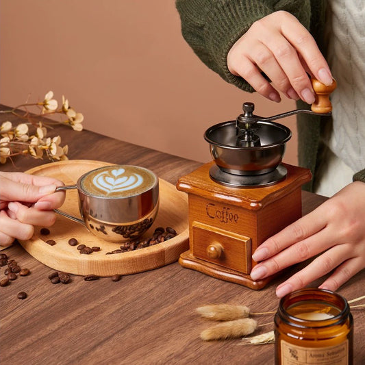 Coffee Lover Gift Basket,Personalized Coffee Grind Set