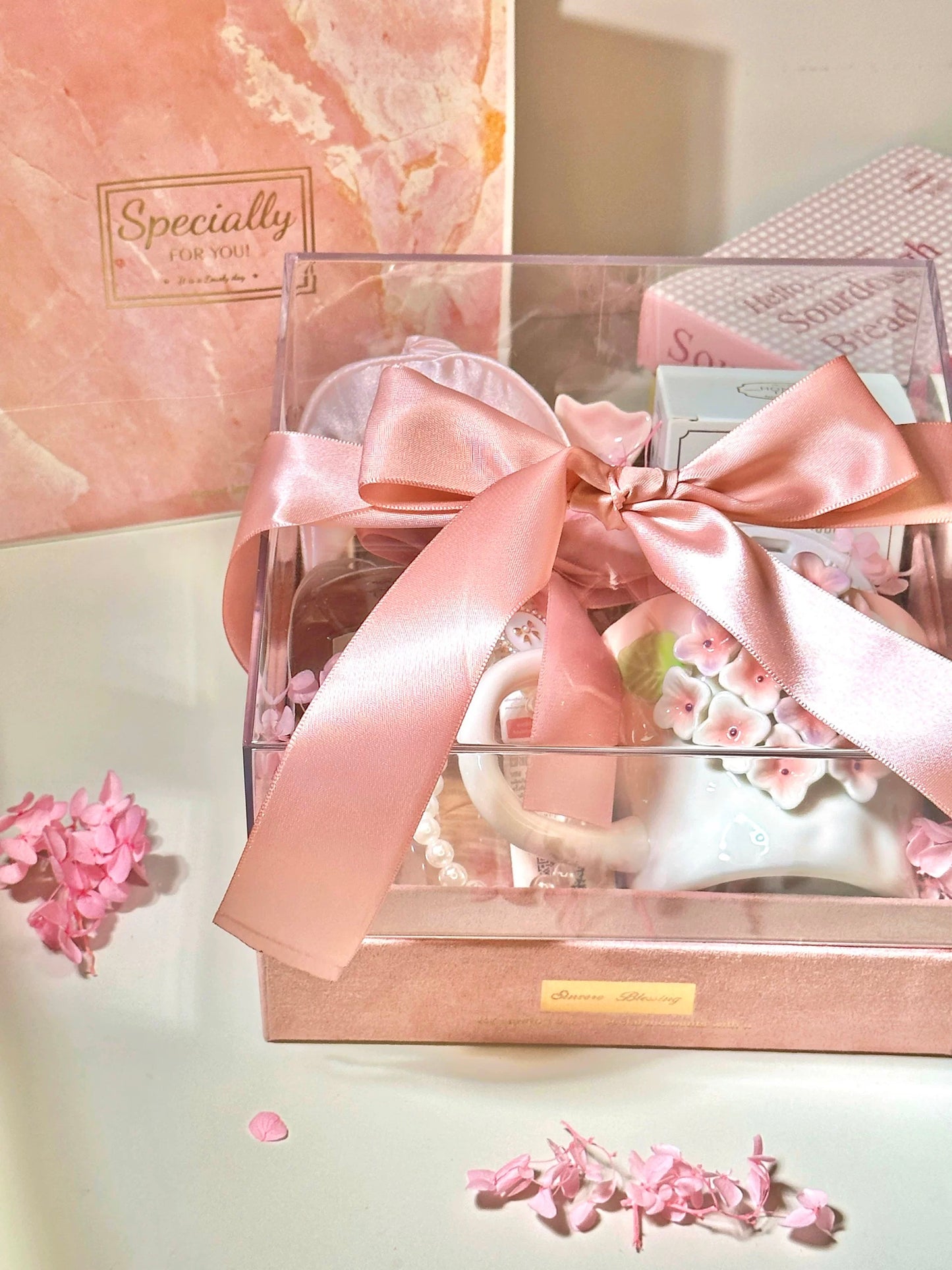 Pink Hygge Gift Box for Your Loved One