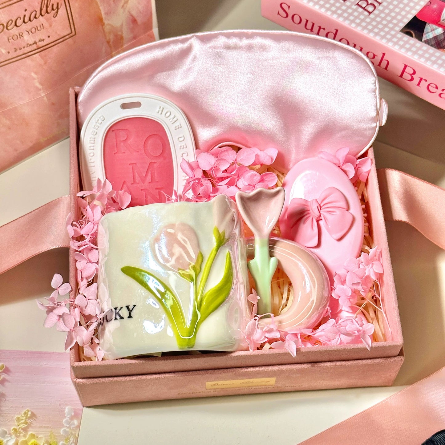 Pink Hygge Gift Box for Your Loved One