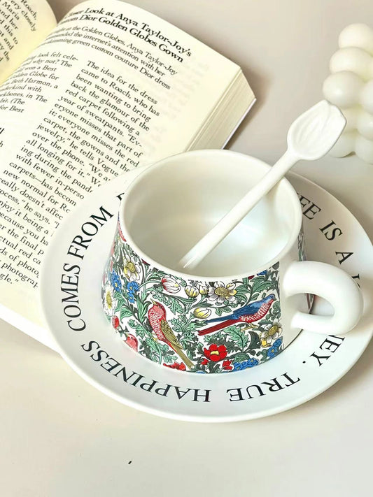 Morris Floral & Bird Gift Basket