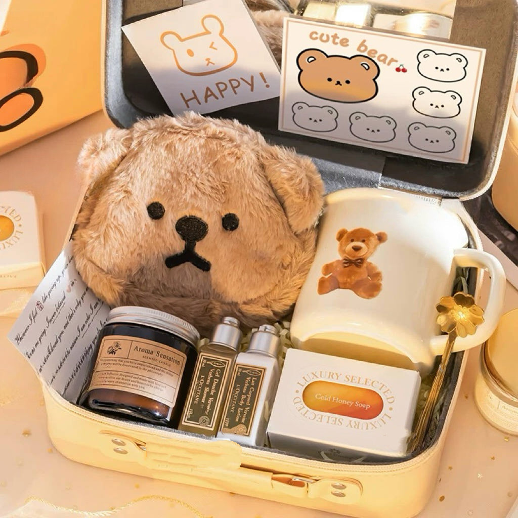 Cute Bear Self-care Gift Box