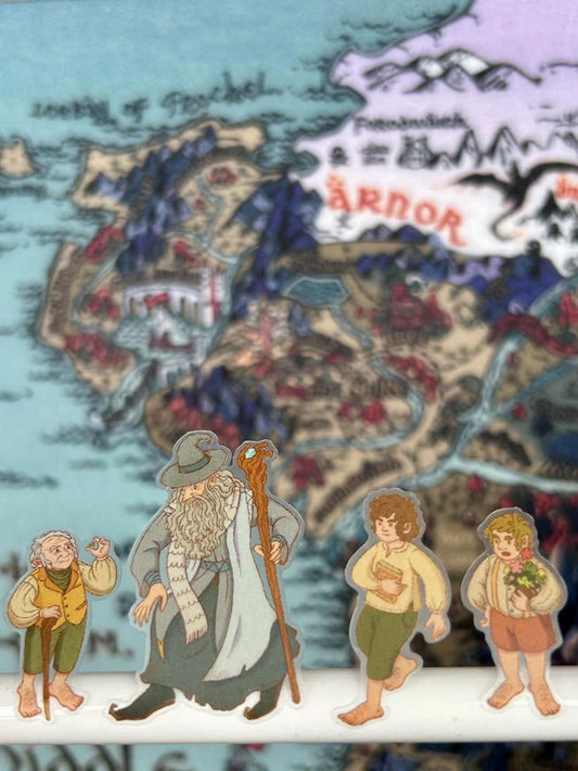 Make Lord Movie Scene Sticker: Autumn at Bag End