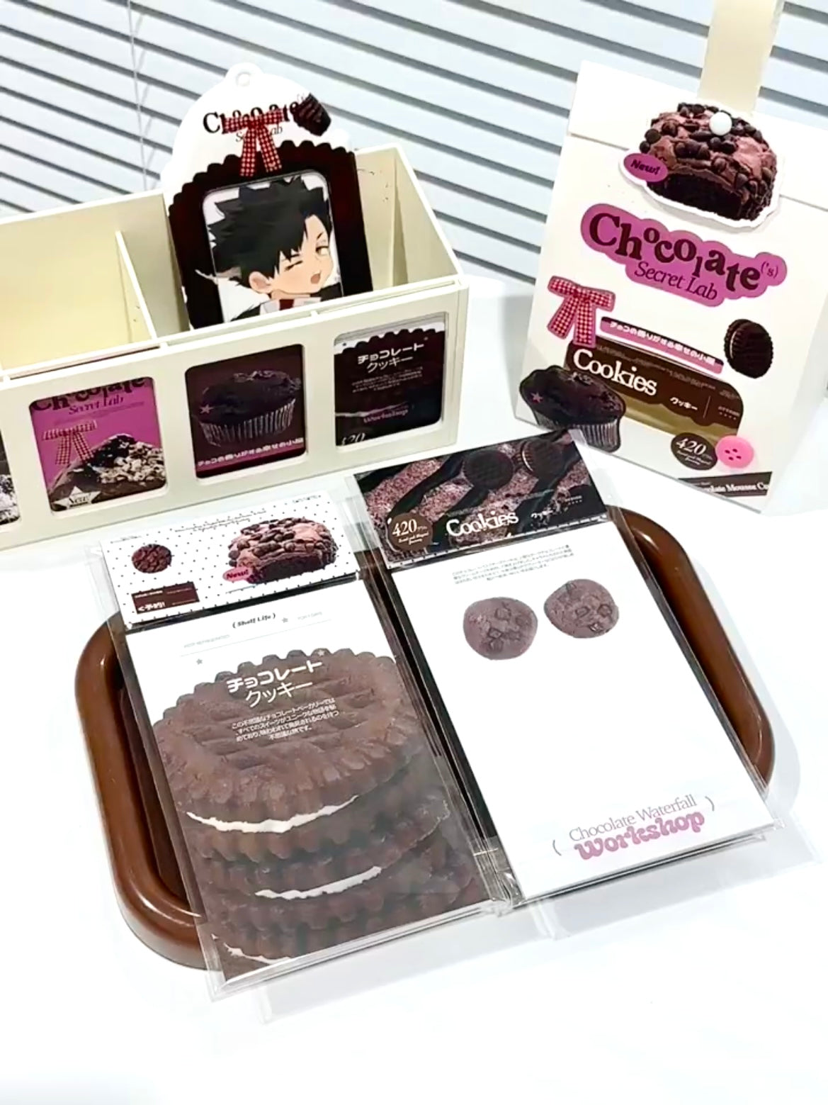 Pink Cookie Ephemera Kit for Journaling Scrapbooking