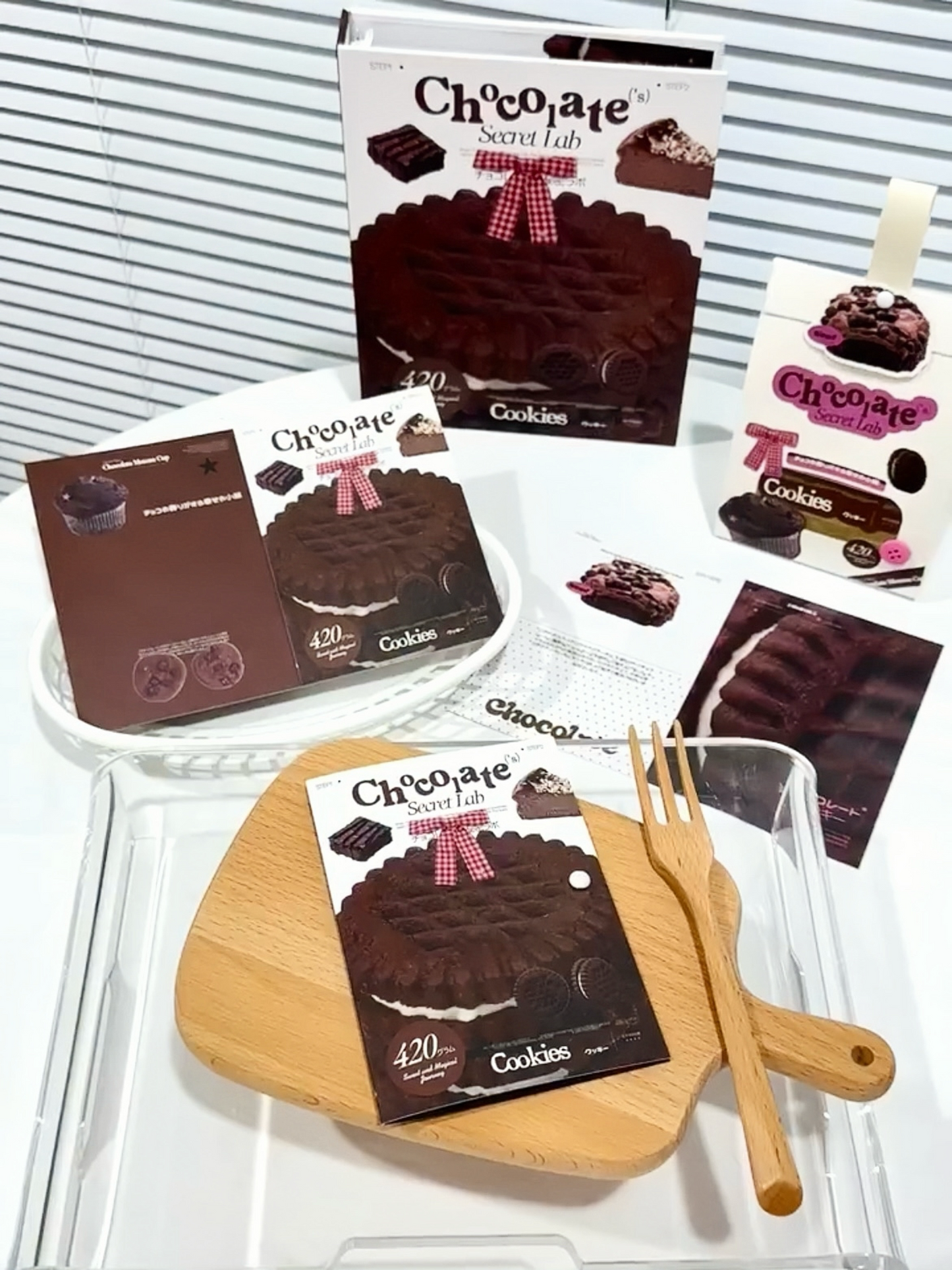 Pink Cookie Ephemera Kit for Journaling Scrapbooking