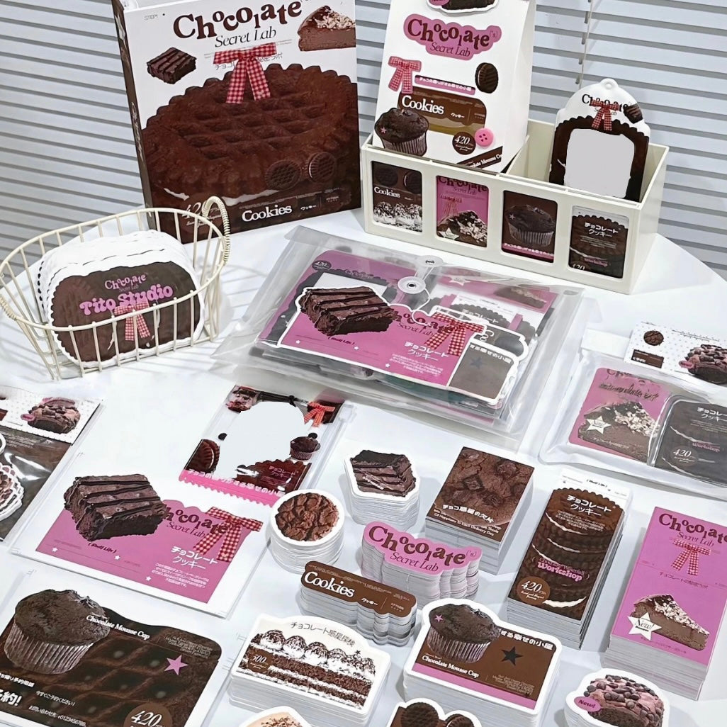Pink Cookie Ephemera Kit for Journaling Scrapbooking