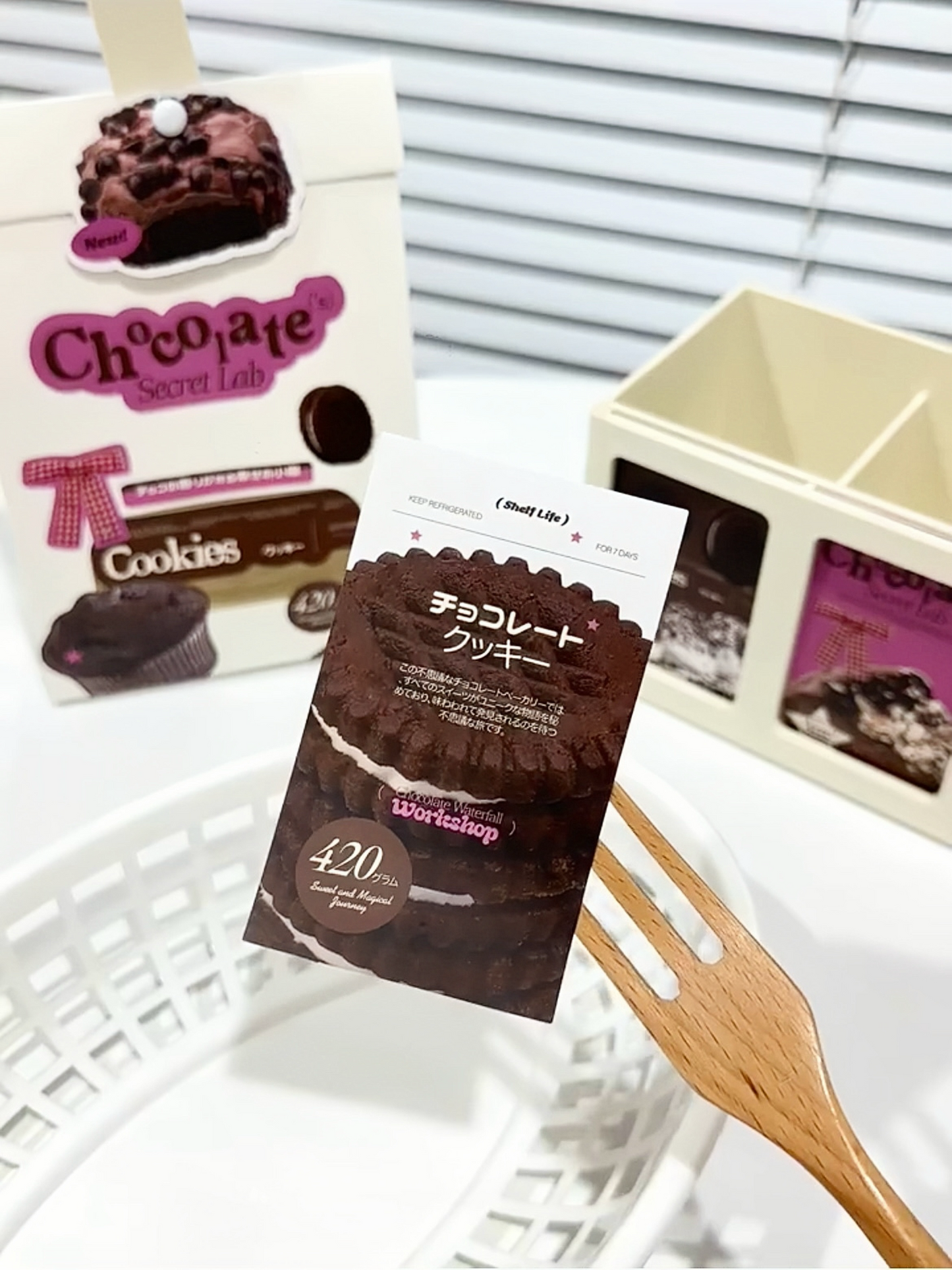 Pink Cookie Ephemera Kit for Journaling Scrapbooking
