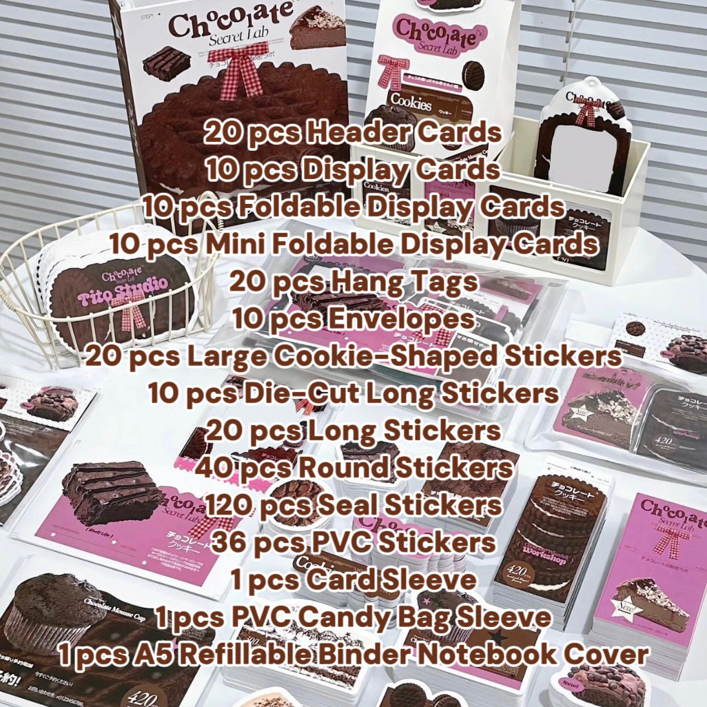 Pink Cookie Ephemera Kit for Journaling Scrapbooking