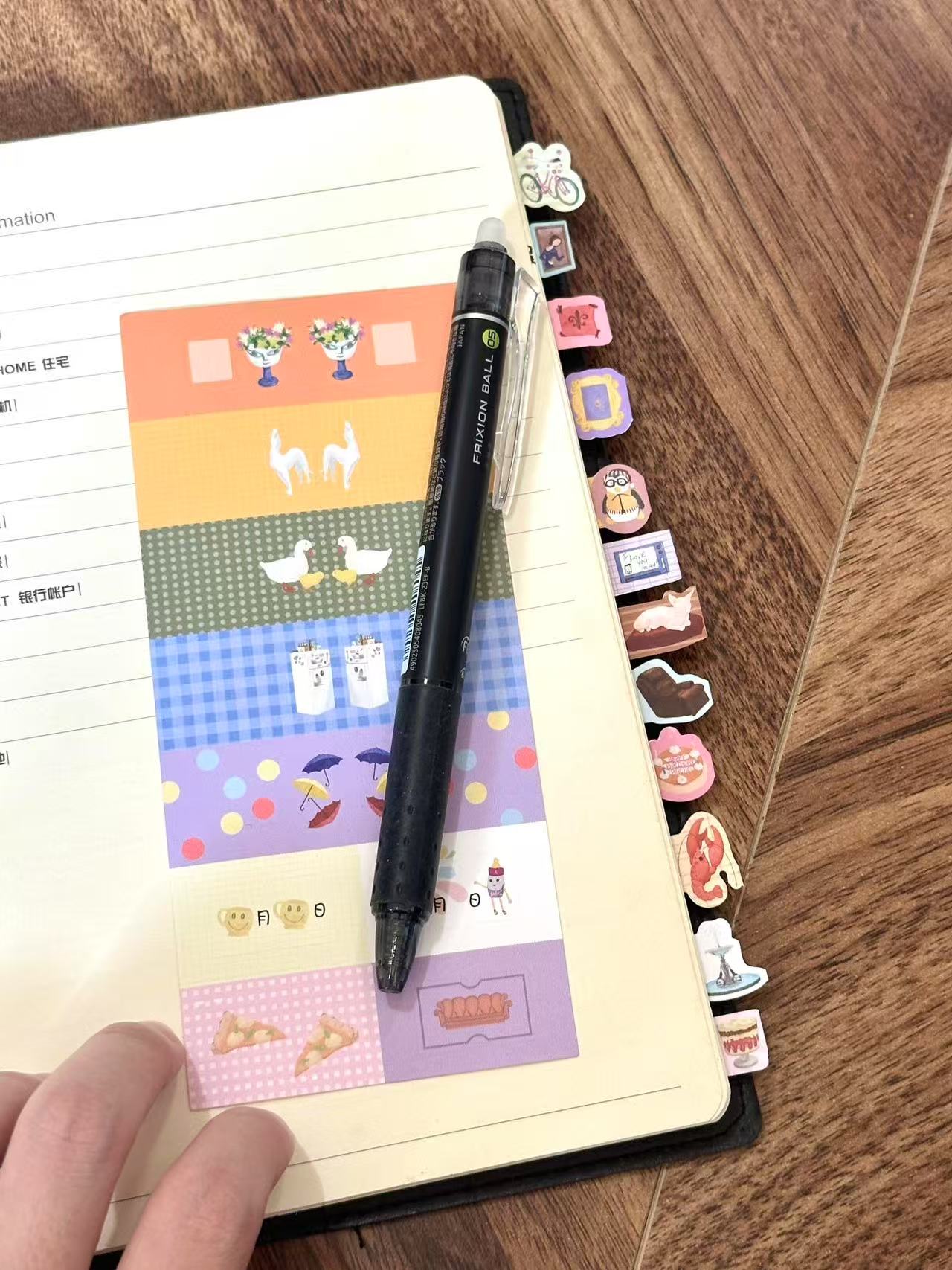 FRIENDS Sticky Index Tabs for Journals & Planners