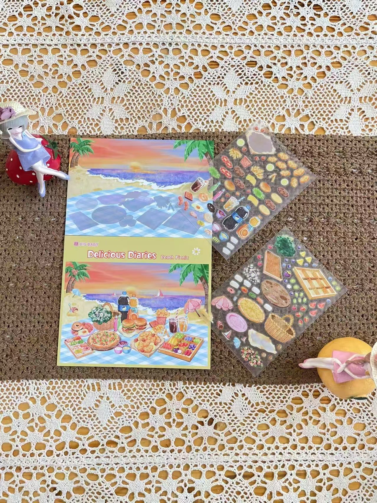 Delicious Diaries DIY Sticker Puzzle Kit