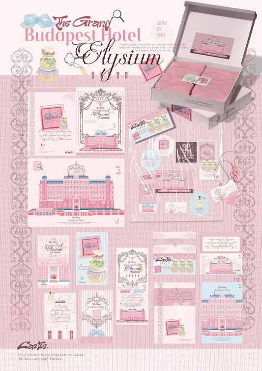 The Grand Budapest Hotel Ephemera Kit for Journaling Scrapbooking