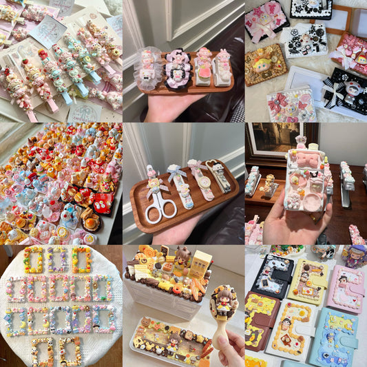 Kawaii Handmade Whipped Cream Glue Crafts