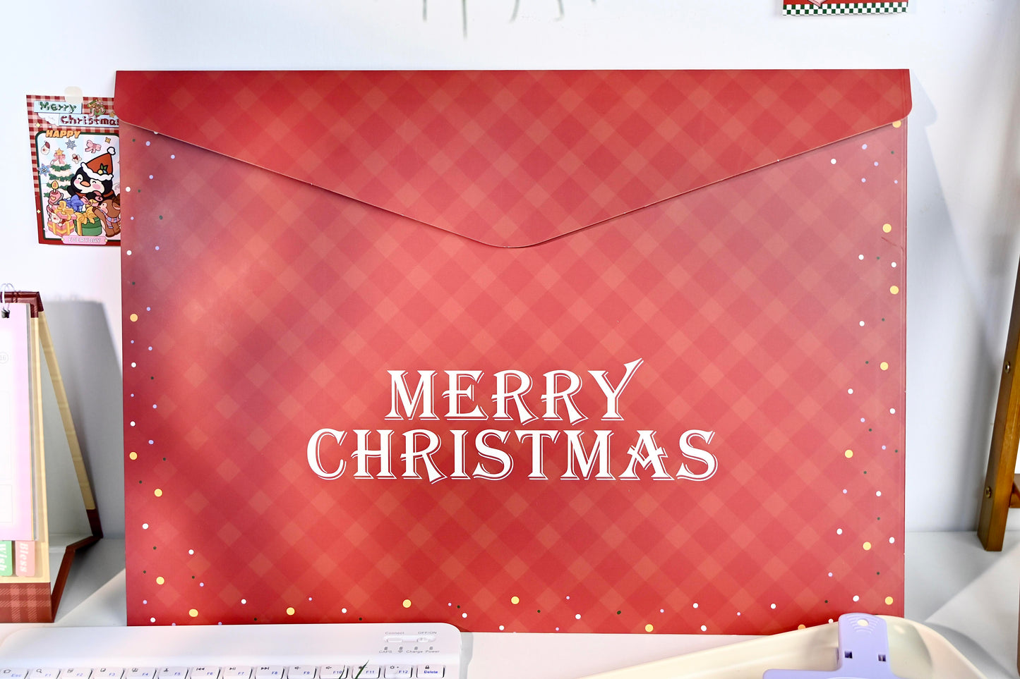 Big Size Christmas Eve 3D Landscape Sticker