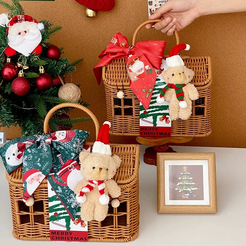 Christmas Cottage Cozy Gift Basket