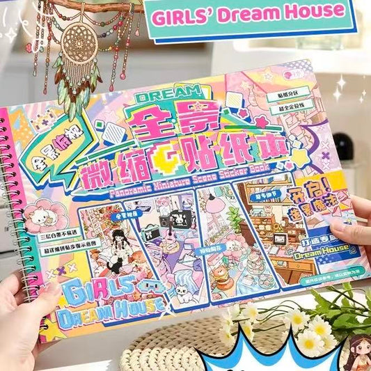 Big Size 3D Sticker Book Collection