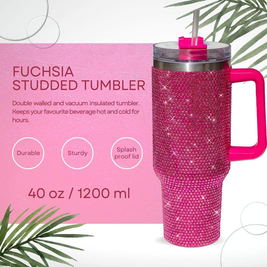 Ultimate Personalized Diamond Barbie Pink Tumbler Set|Tote Bag