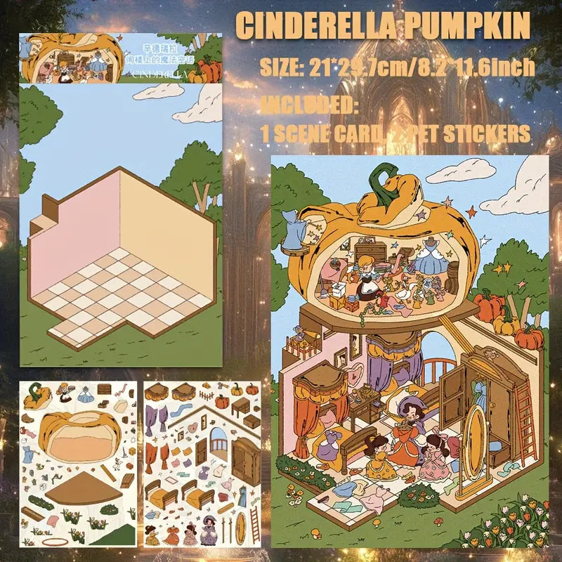 DIY Cinderella Night at the Museum Apocalypse Strikes The Haunted House Room 444