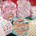 Big Size Scenery Stickers, DIY Magic Perfume Store Panda Tea House Amusement Park