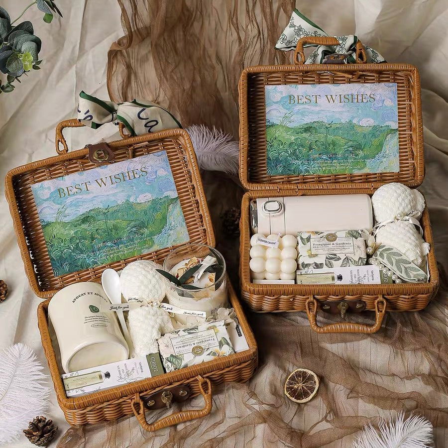 Sending a Green Hug Care Package,Gift Basket For Her