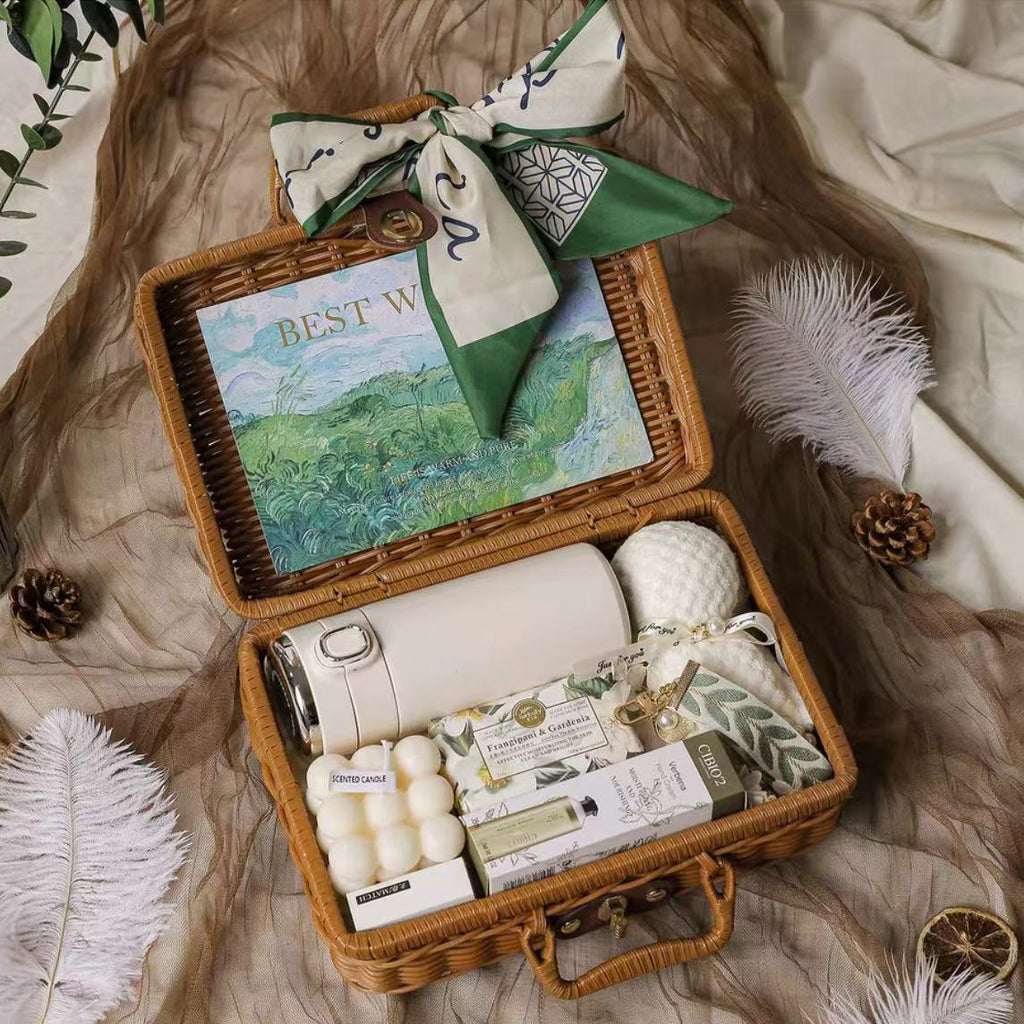 Sending a Green Hug Care Package,Gift Basket For Her
