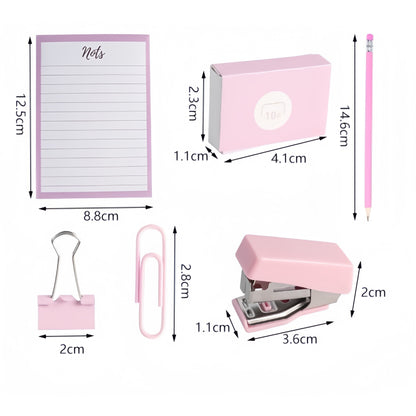 Pink Stationery Set for Students