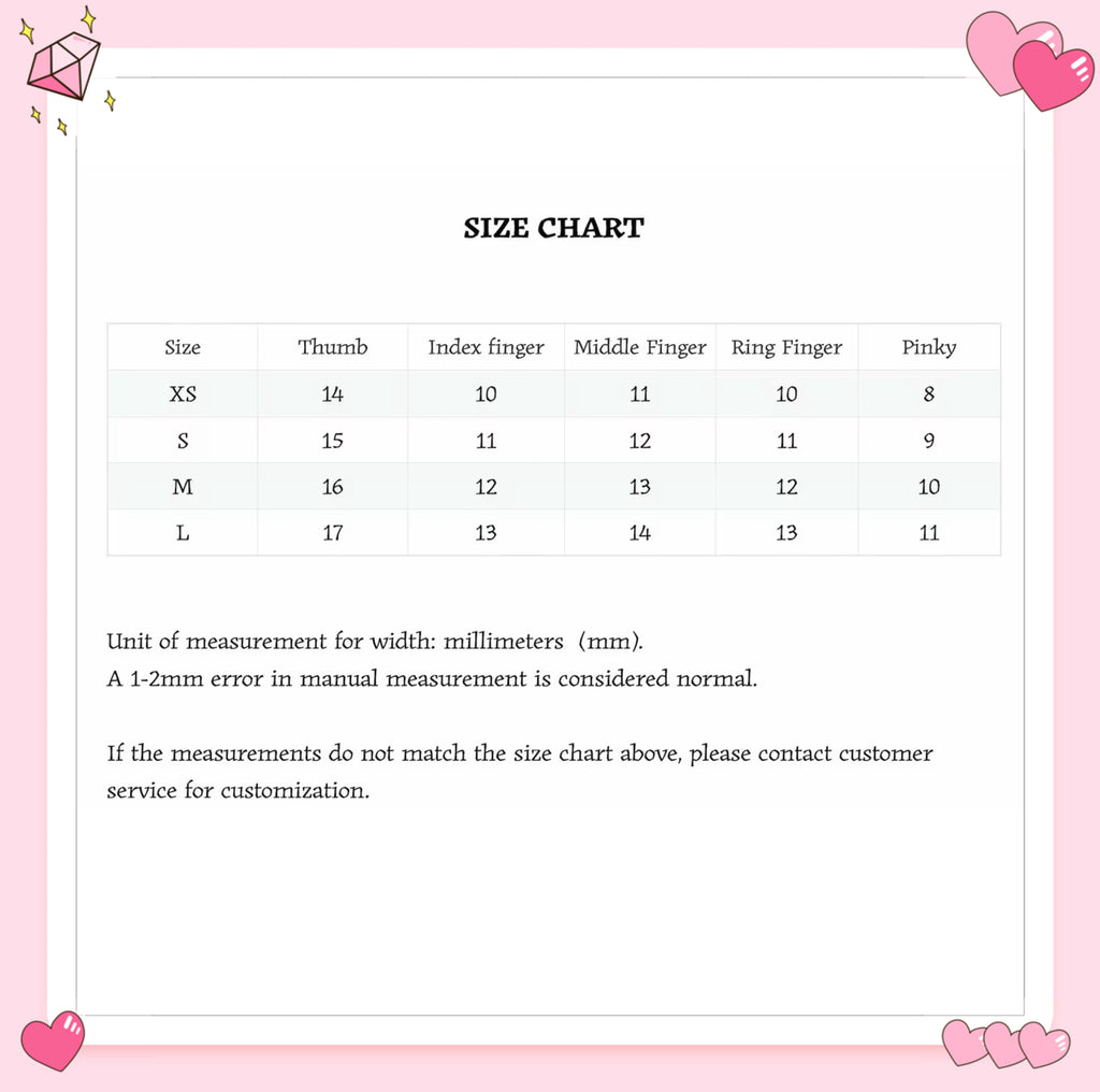 Handmade Nail Art Lucky Box