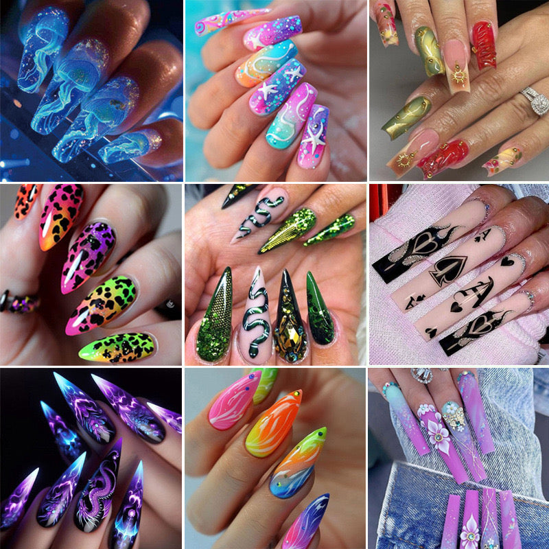 Handmade Nail Art Lucky Box