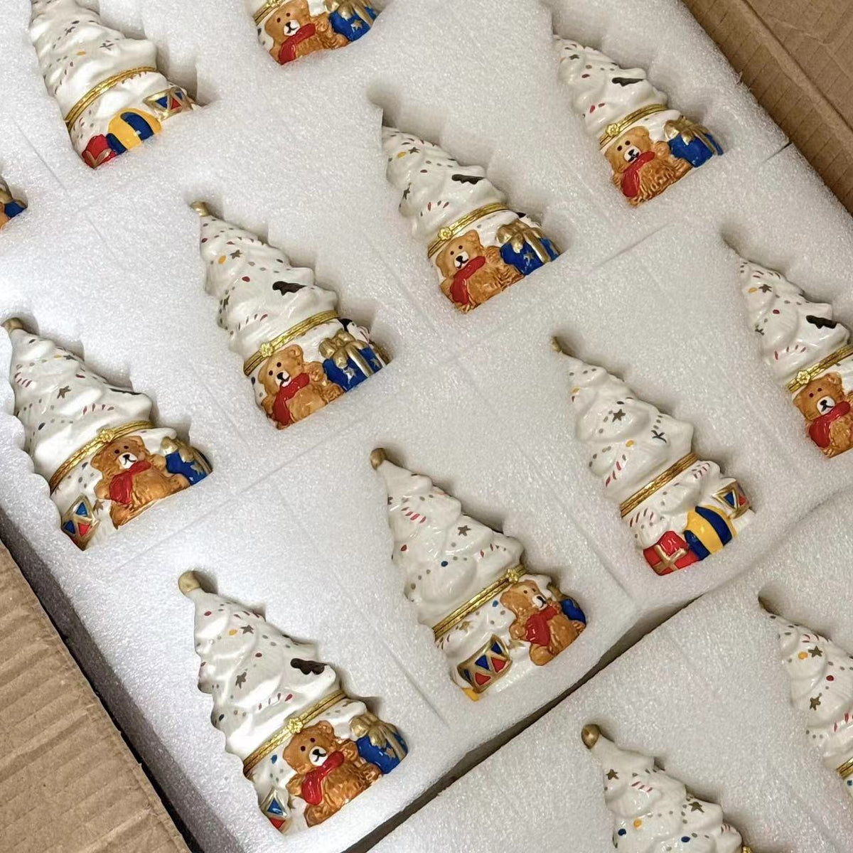 Christmas Bear Candle Gift Box