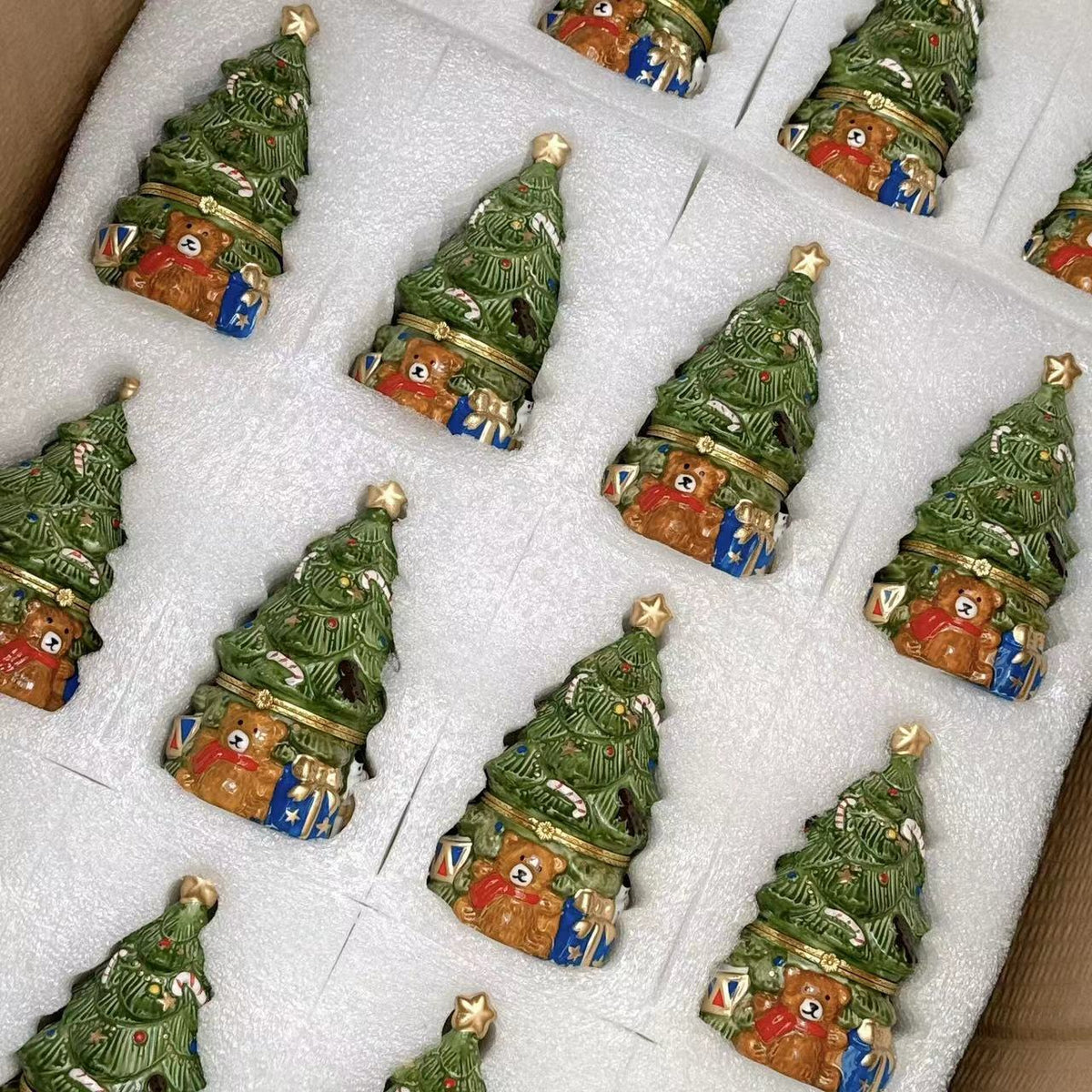 Christmas Bear Candle Gift Box