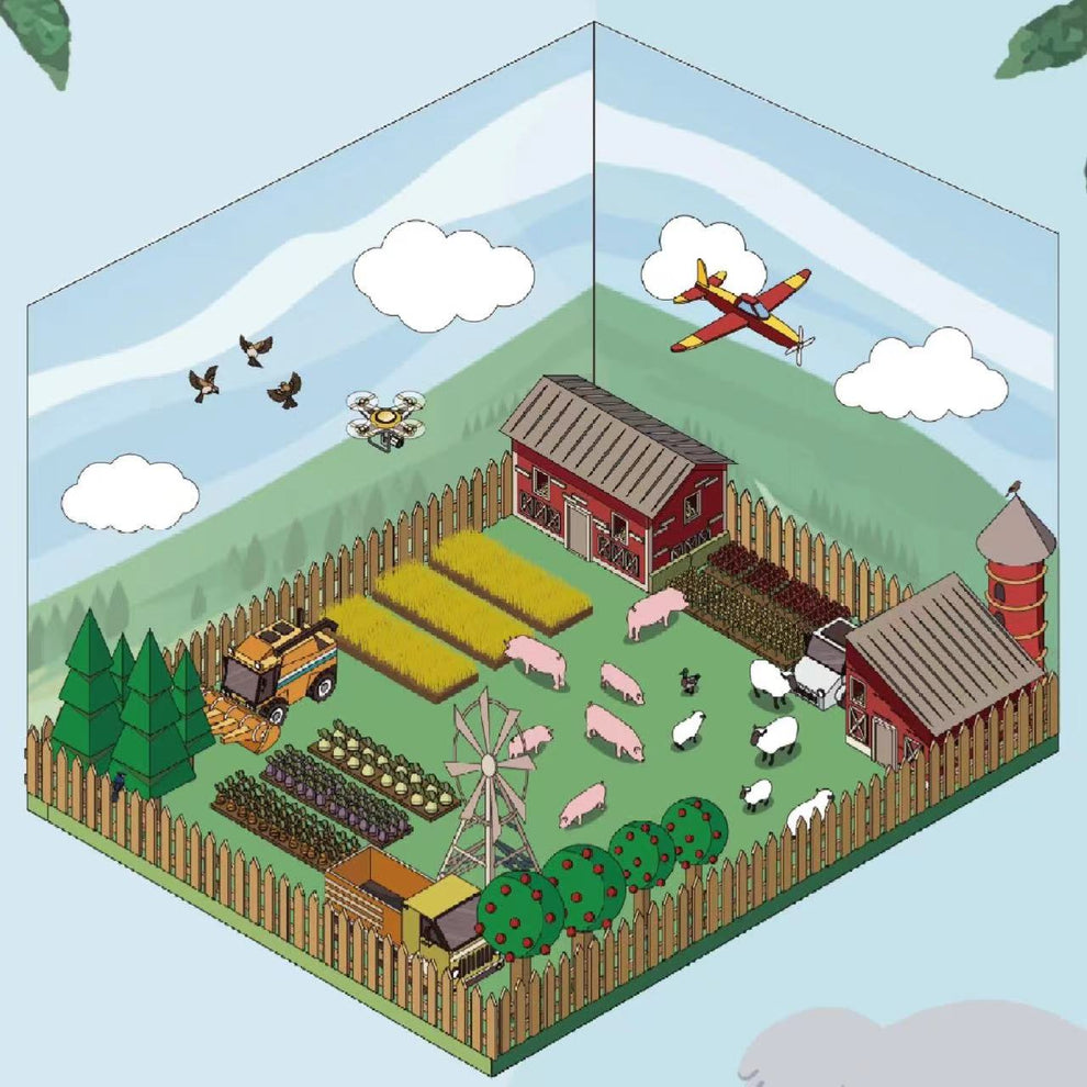 DIY Farm Sticker Scenes – LOVE WISD