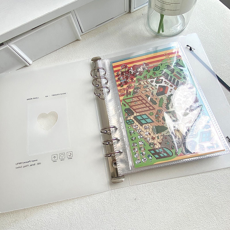 Small Sticker Binders A5 Sticker storage Album,Sticker Organization Collecting Book Binder ...