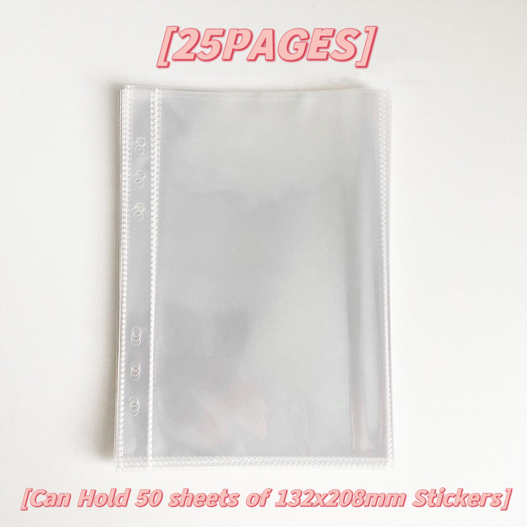 A5 Sticker storage Album,Sticker Organization Collecting Book Binder