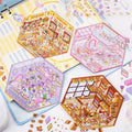 Sticker Scene! Make Pony Flower Shop|Capybara Bookstore|Puppy Cake|Bear Hamburger