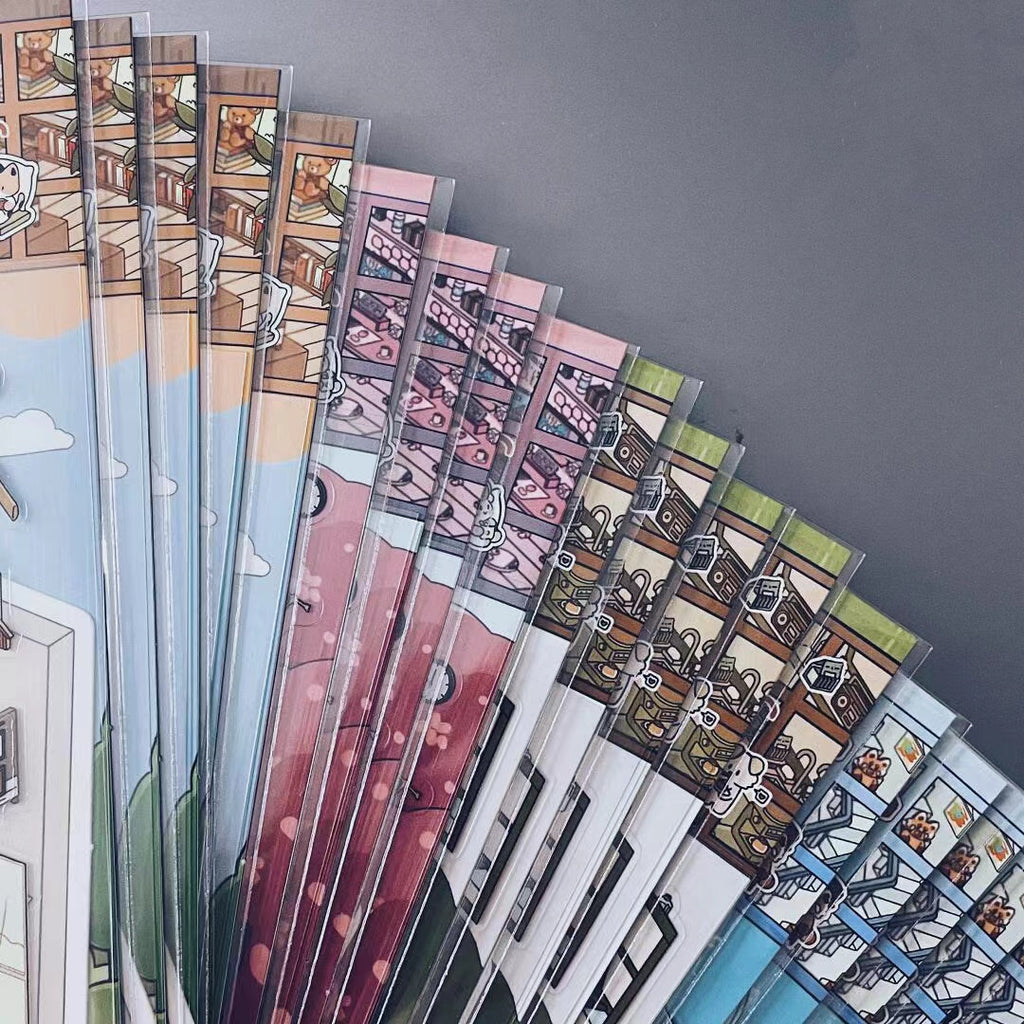DIY 3D Sticker Scene: Conservatory|Pharma Plant|Power Station|Machine Factory
