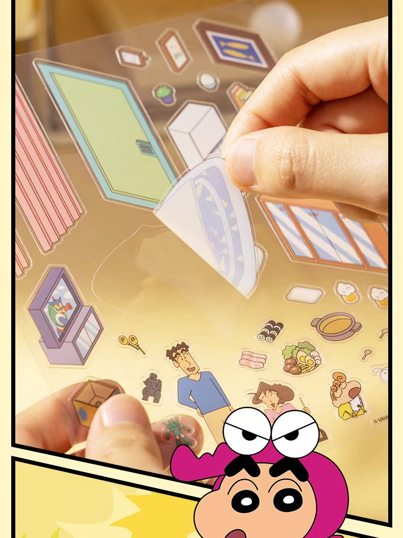 DIY Japanese Anime 3D Sticker Scene,Kindergarten Dining Room Living Room