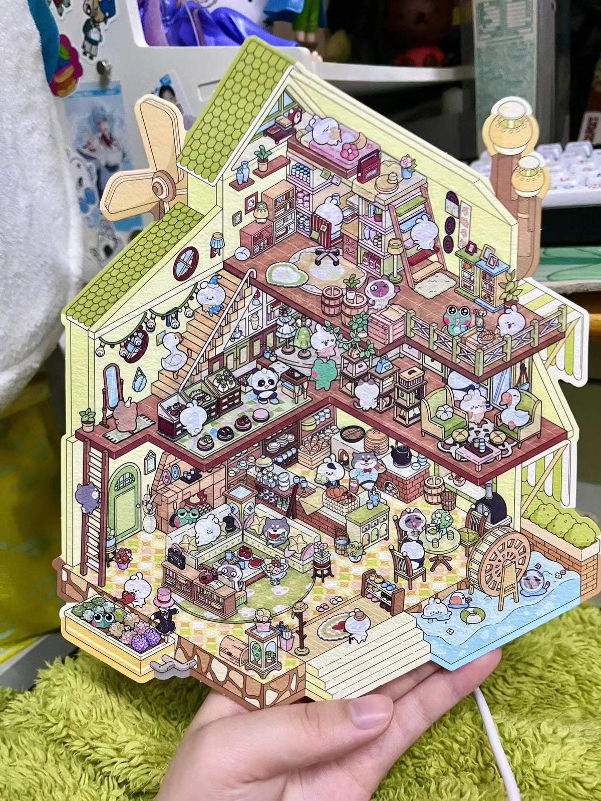 Big Sticker Scene! Make Your Own Magic Academy|Mobile Castle|Ice World|Garden