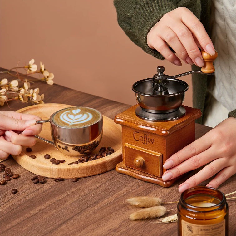 Coffee Lover Gift Basket,Personalized Coffee Grind Set
