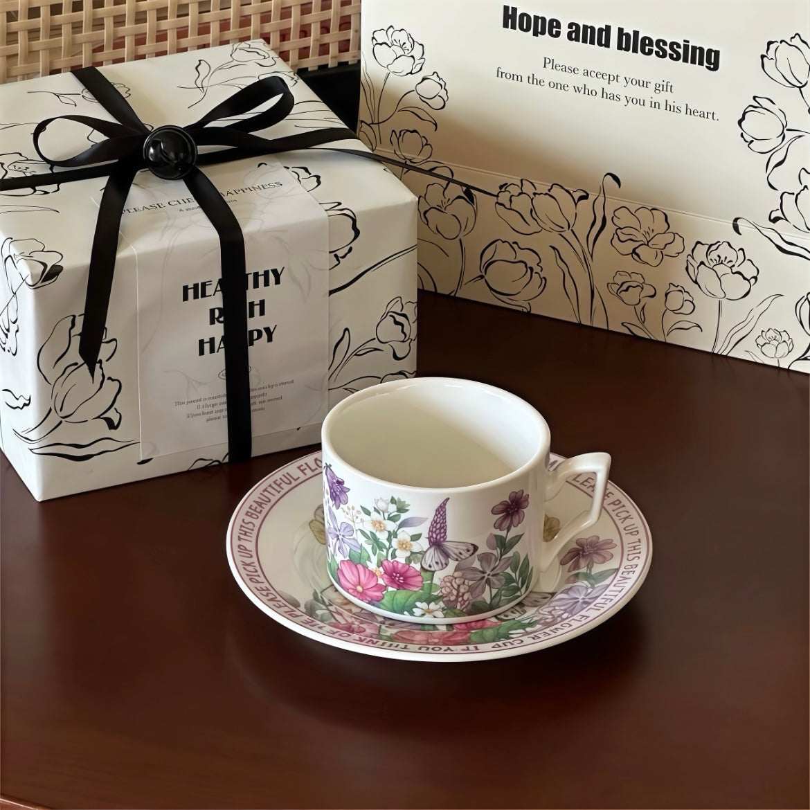 Purple Holiday Gift Box Warm Christmas Gift Idea