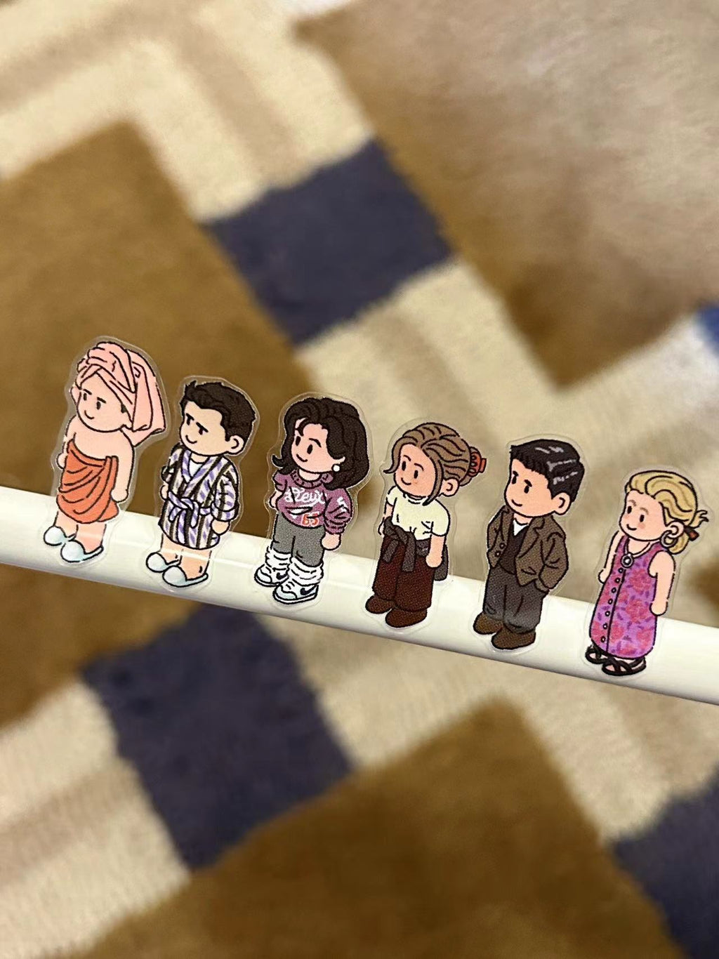 TBBT 3D Sticker Scene DIY Miniature Sheldon's Living Room