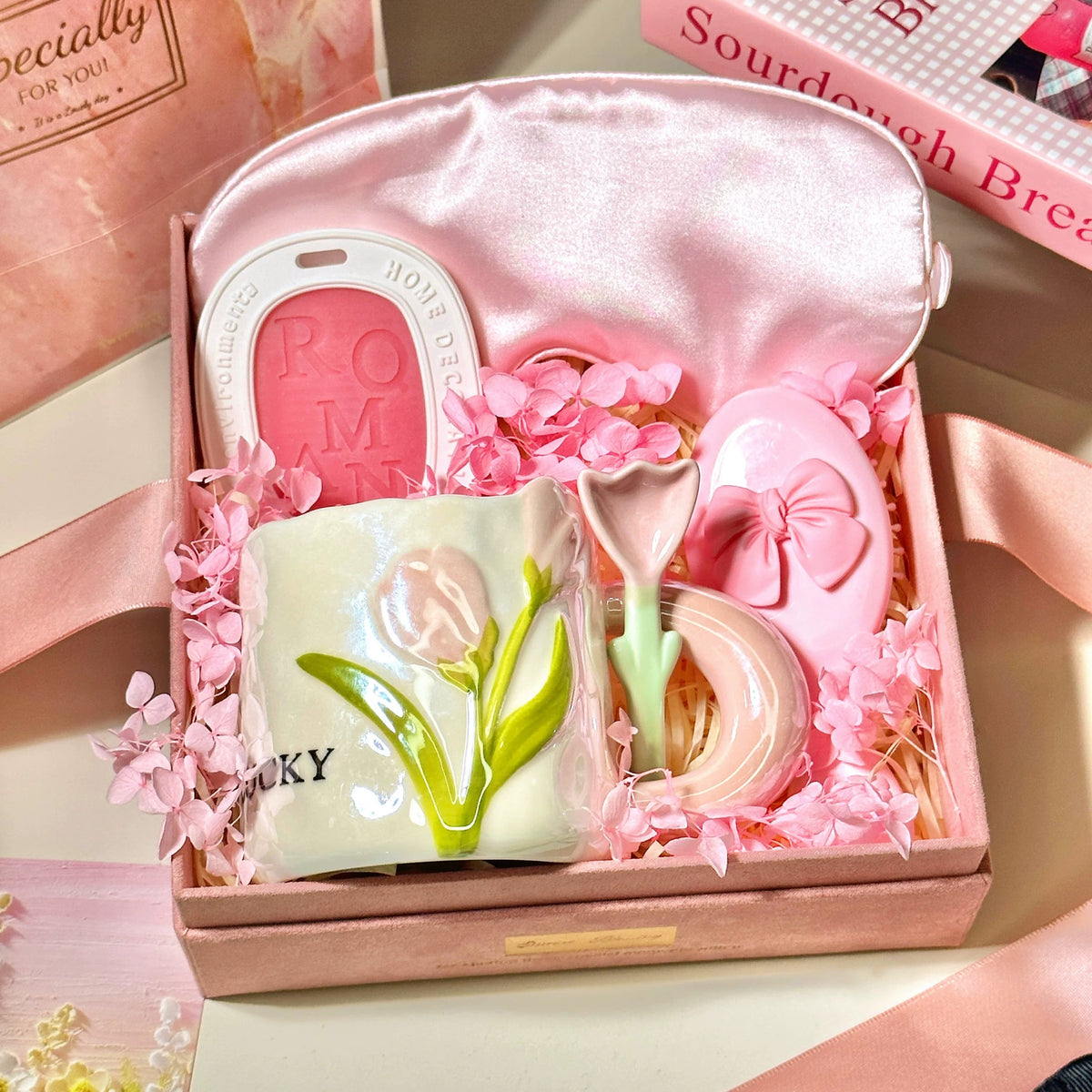 Pink Hygge Gift Box for Your Loved One