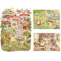 3D Landscape Stickers Bunny Spring Market Forest Concert Little Painter