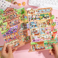 Big Size 3D Miniature Scene Stickers